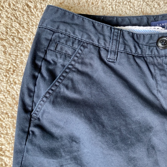 Lands’ End Black Wide Leg Trouser - 8 petite short - Picture 3 of 11